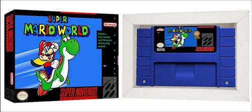 Jogo Super Mario World - Nintendo Físico Usa | MercadoLivre