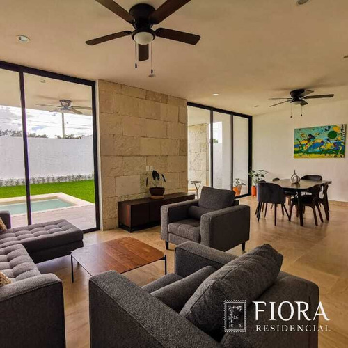 Terreno En Venta En Fiora Residencial Cholul Listo Para Construir