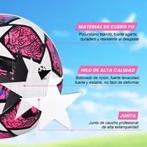 Comprar Balón Fútbol Soccer Champions Formación Profesional No.5 Color Rojo
