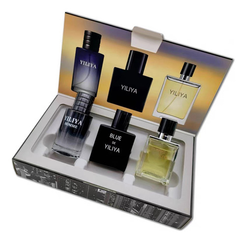 Mini Set De 3 Pzs Perfumes Fragancia 30ml Caballero Men