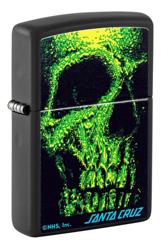 Encendedor Zippo 48743 Santa Cruz Design Original Garantia