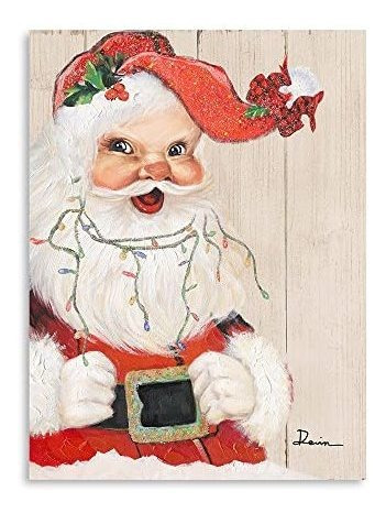 Yidepot Snowman Christmas Canvas Wall Art: Cardinal S9qzt