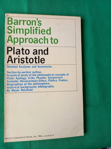 Book C - Barron´s Simplified _ Plato And Aristotle