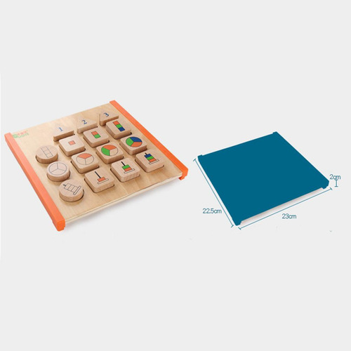 Número Geometría Bloque Educación Puzzle Juguetes De