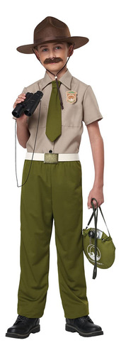 California Costumes Park Ranger, Disfraz Para Niños, Talla.