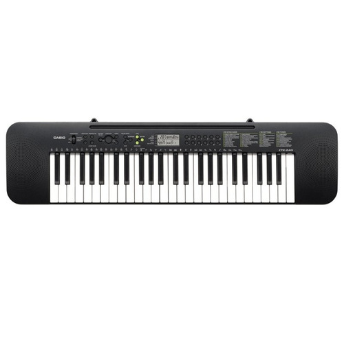 Teclado Eletrônico Casio Ctk- 240 Básico Portátil Preto Com 