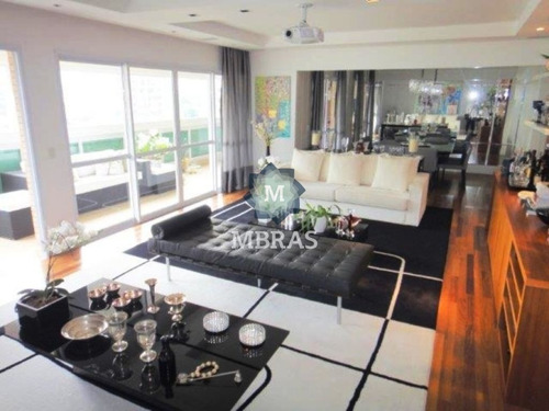 Imagem 6 de 15 de Apartamento No Brooklin Com 4 Suítes E 478m2. - Mb4490