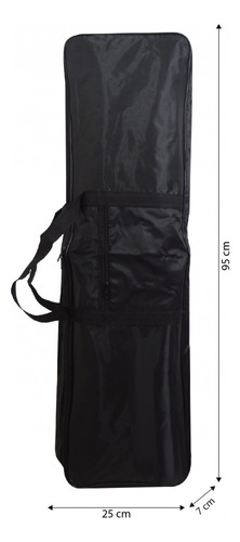 Kit Teclado Iniciante Rhythmic 20 Com 61 Teclas Com Bag