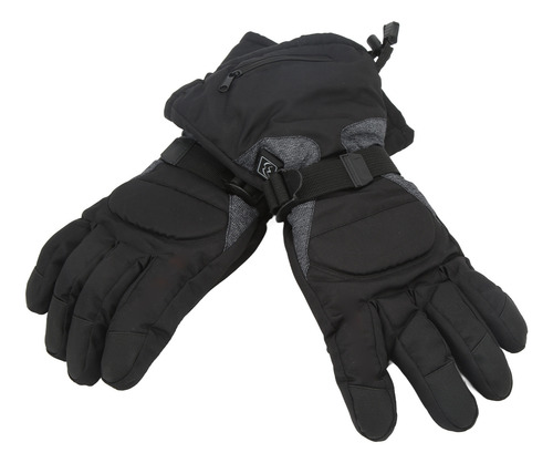 Guantes Eléctricos Unisex, Un Par, Color Negro Calefactado,