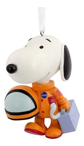 Peanuts Nasa Astronaut Snoopy  Adorno Para Árbol De Na...