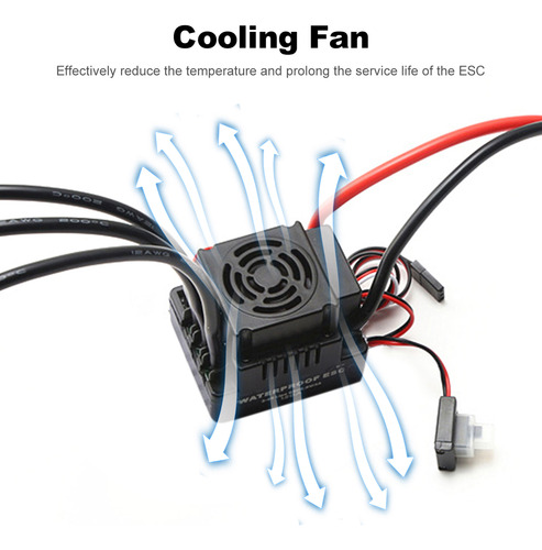 Programación De Motores 120a Esc A Prueba De Agua 3670 2150k