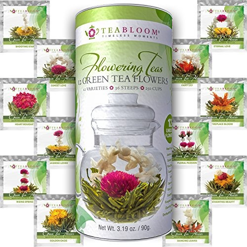 Imagen 1 de 6 de Teabloom Floración Del Té - 12 Variedades Únicas De Té Fresc
