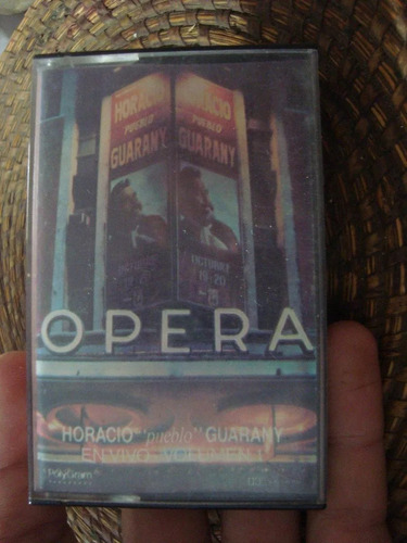 Caset Original Horacio Pueblo Guarany En Vivo En El Opera