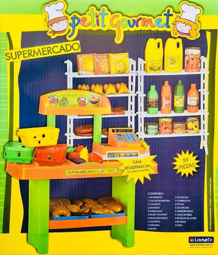 Supermercado Juguete Registradora Petit Gourmet Lionels
