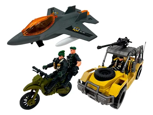comprar Playset Vehículos De Combate Con Soldados