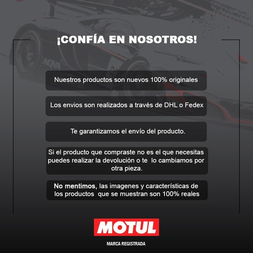 Imagen 5 de 5 de Aceite Motor Sintético 100% 5w30 Motul Eco - Lite Garrafa