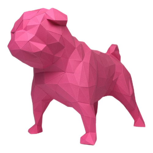 Pug Completo  Papercraft Papiroflexia 