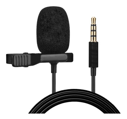 Microfono De Clip Estilo Lavalier 3.5 Para Celular 