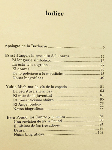 Apología A La Barbarie - José Luis Ontiveros