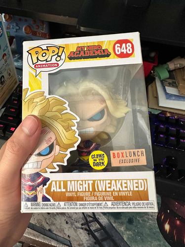 Funko Pop All Might Weakened Box Lunch Exclusive 