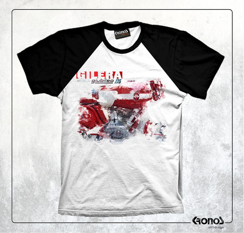 Remera Motos Gilera Giubileo 175 Retro