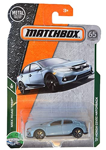 Matchbox '17 Hon-da Cívica Hatchback, [slate Blue] 74gcp