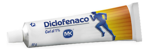 Diclofenaco Mk 1% Gel Tubo X 50 Gr