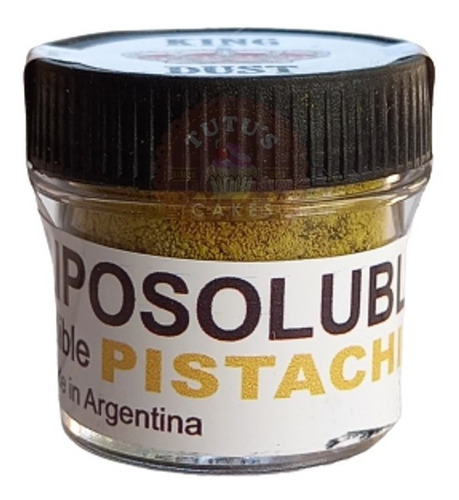 Colorante Comestible En Polvo Liposoluble Pistacho King Dust