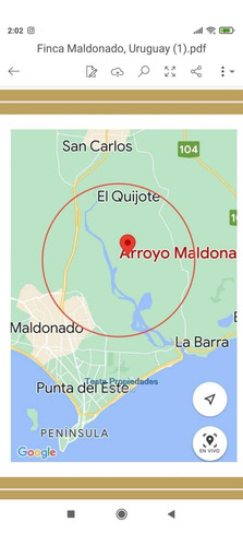 Espectacular Chacra 5 H, Ruta 9 A 30 Minutos De P Del Este Cw193083
