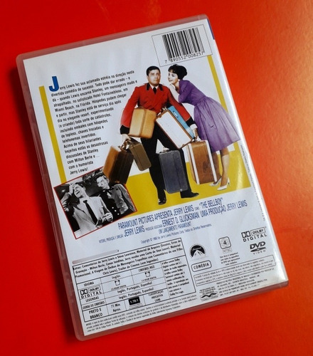 Kit Com 4 Dvds Da Paramount Collection Jerry Lewis!!! (Usado)