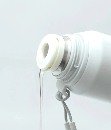 Termo 600ml Pico Cebador Acero Inoxidable Bremen Gris
