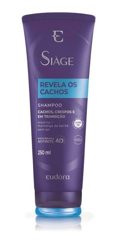 Shampoo Siàge Revela Os Cachos 250ml 4d 250ml - Eudora