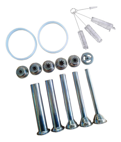 Kits De Boquillas Para Churros, Piezas Para Churros, 5 Tubos
