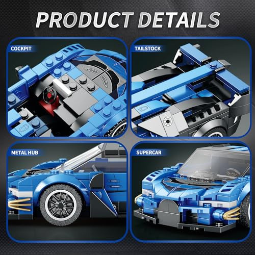 Kit De Construcción De Mini Coche De Carreras Y Juguet...