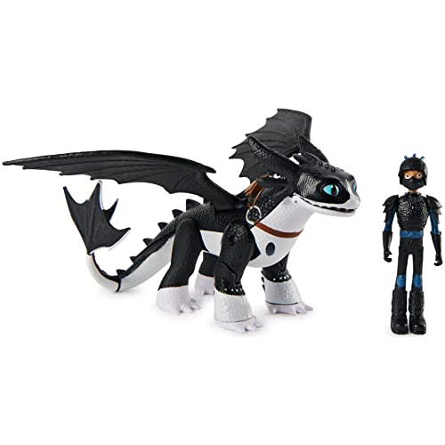 Dreamworks Dragons Adventure Set, Figuras De Tom Y Thunder, 