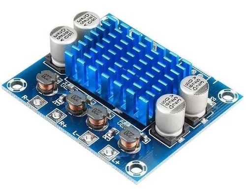 Placa Amplificador Compacto 2.0 60w 2x30 Modulo Potencia