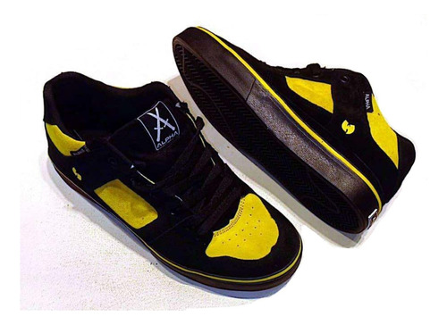 Zapatillas Alpha Skate Shoes Urbana Ancha Wu Tang Clan Style