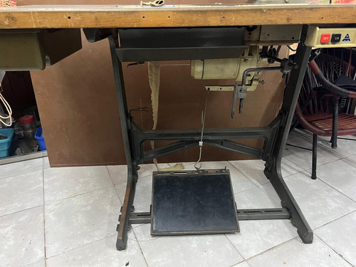Maquina Recta Industrial Pfaff Doble Aguja Gris (Usado)