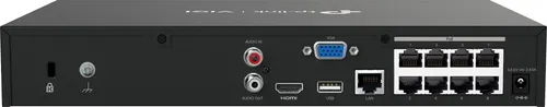 Nvr Tp Link 8 Canales Vigi + Poe