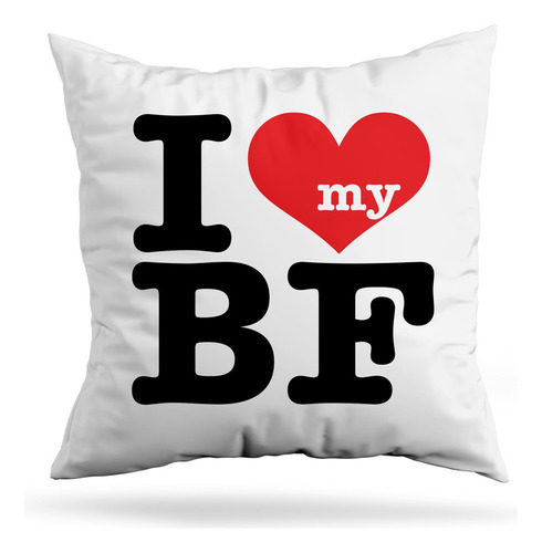 Cojin Deco I Love My Boyfriend (d0207 Boleto.store)