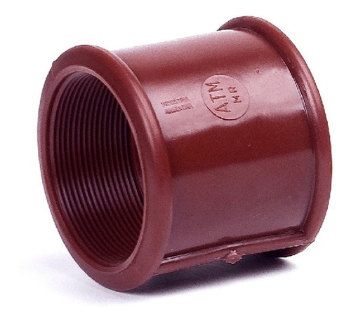 Cupla Hh De 3'' Inyectal Linea Marron Polipropileno