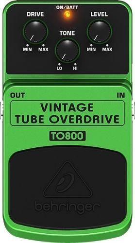 Pedal Behringer To800 - Vintage Tube Overdrive To 800