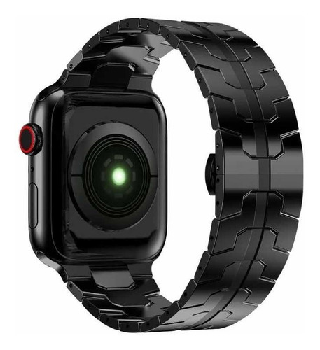 Imagen 5 de 7 de Correa Para Apple Watch Serie 8 Ultra De Acero Inoxidable