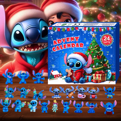 A Caja Para Calendarios De Adviento Navideños De 24 Un