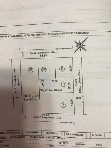 Imagen 2 de 2 de Lote En Marcos Paz