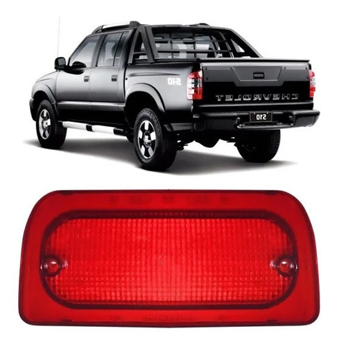 Lente Lanterna Luz Freio Teto Brake Light S10 Ano 2009-2011