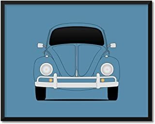 Customizable Color Volkswagen Beetle Classic Car Inspir Atc 