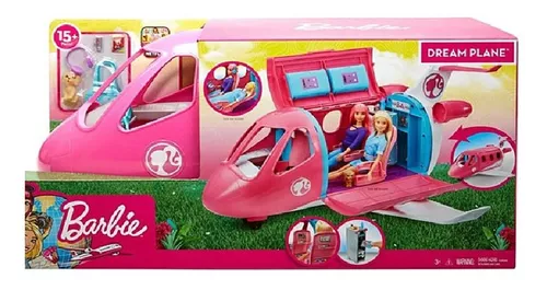 BARBIE EXPLORA Y DESCUBRE JET DE AVENTURAS CON MUÑECA