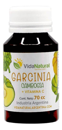 Garcinia Camboggia + Vitamina C Vida Natural 70 Cc
