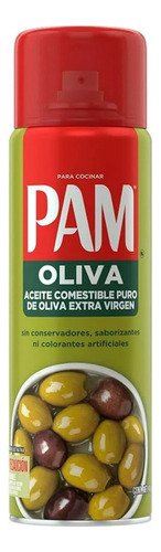 Pam Oliva Aceite Comestibles Puro De Oliva Extr Virgen 141 G